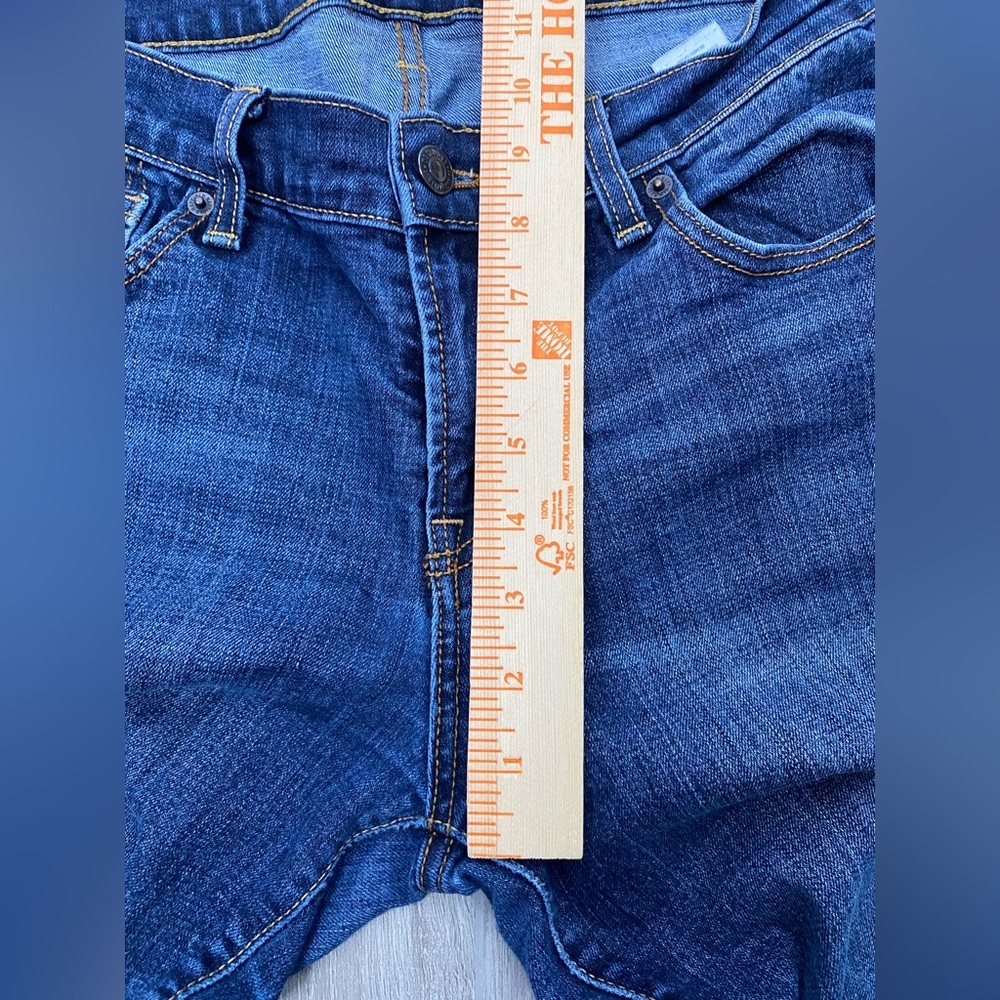 Old Navy Sweetheart bootcut jeans denim women’s size 8 long mid rise - Picture 8 of 10